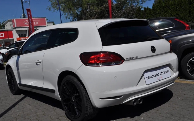 Volkswagen Scirocco cena 34500 przebieg: 185900, rok produkcji 2010 z Dębno małe 277